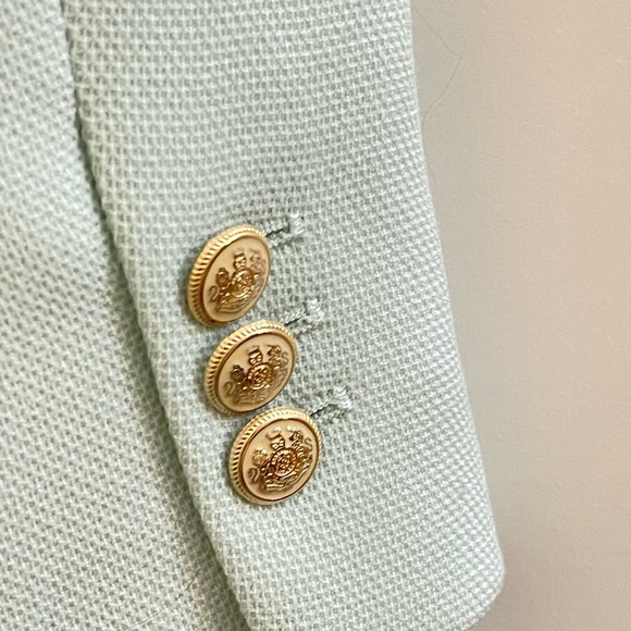 Zara blazer coat dress mint green - Picture 3 of 4